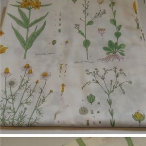 IKEA Strandkrypa Shower Curtain Floral Botanical